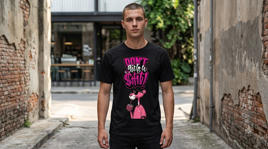 The "Don't Give A Sh!t" Classic Crew Tee by AuraReiment