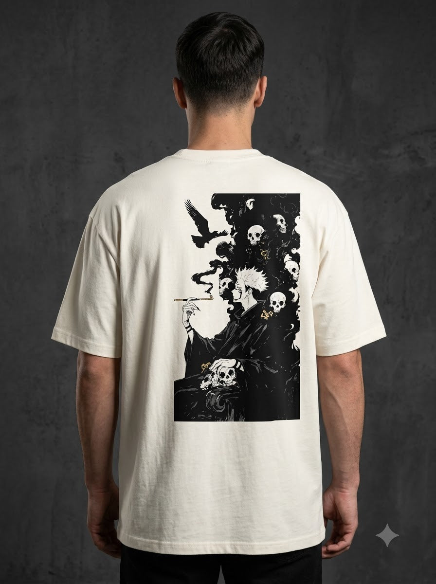 Anime Heavyweight Unisex Oversized Tee by AuraReiment