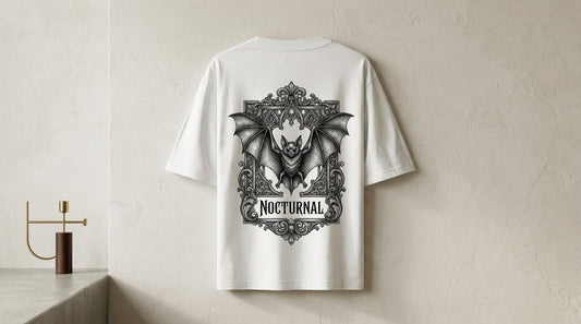 Nocturnal Realm Heavyweight Graphic Tee by AuraReiment