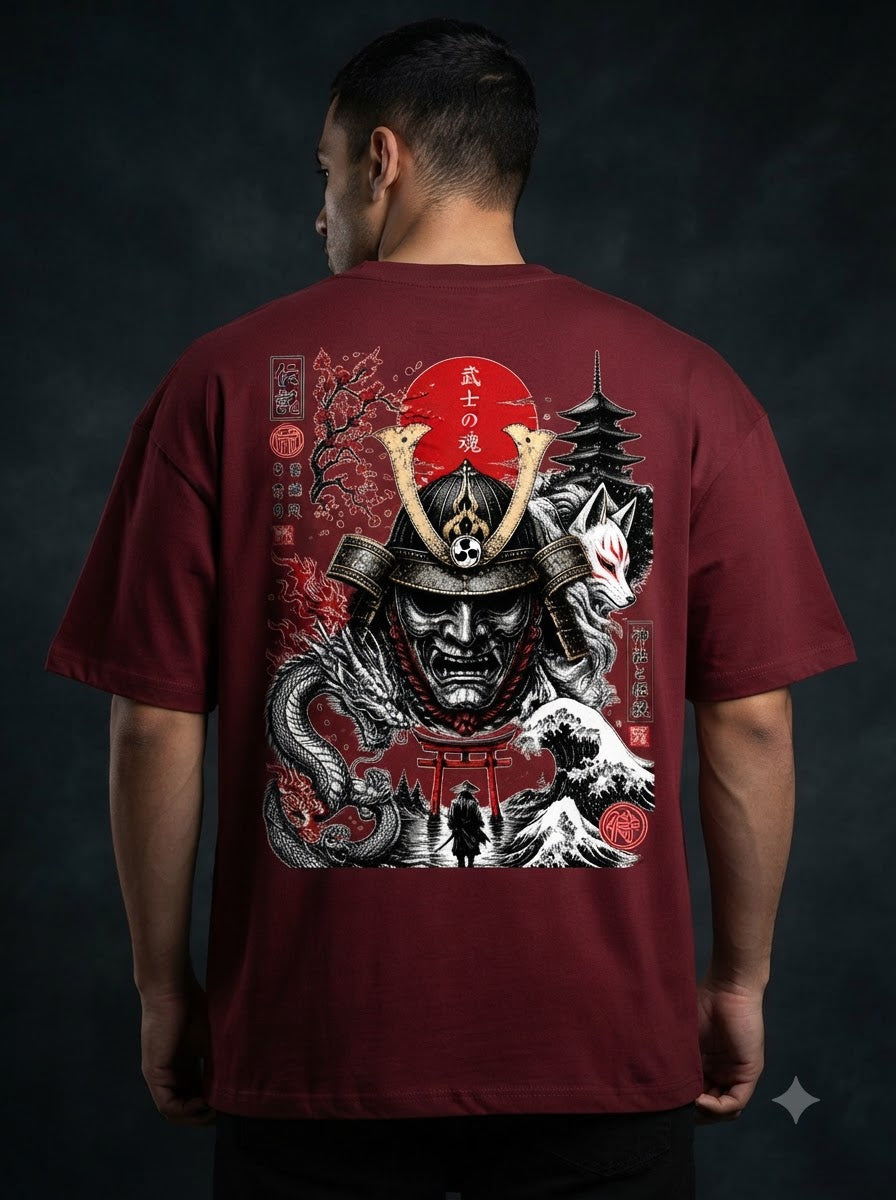 "King of Curses" Anime Graphic Oversized Tee by AuraReiment