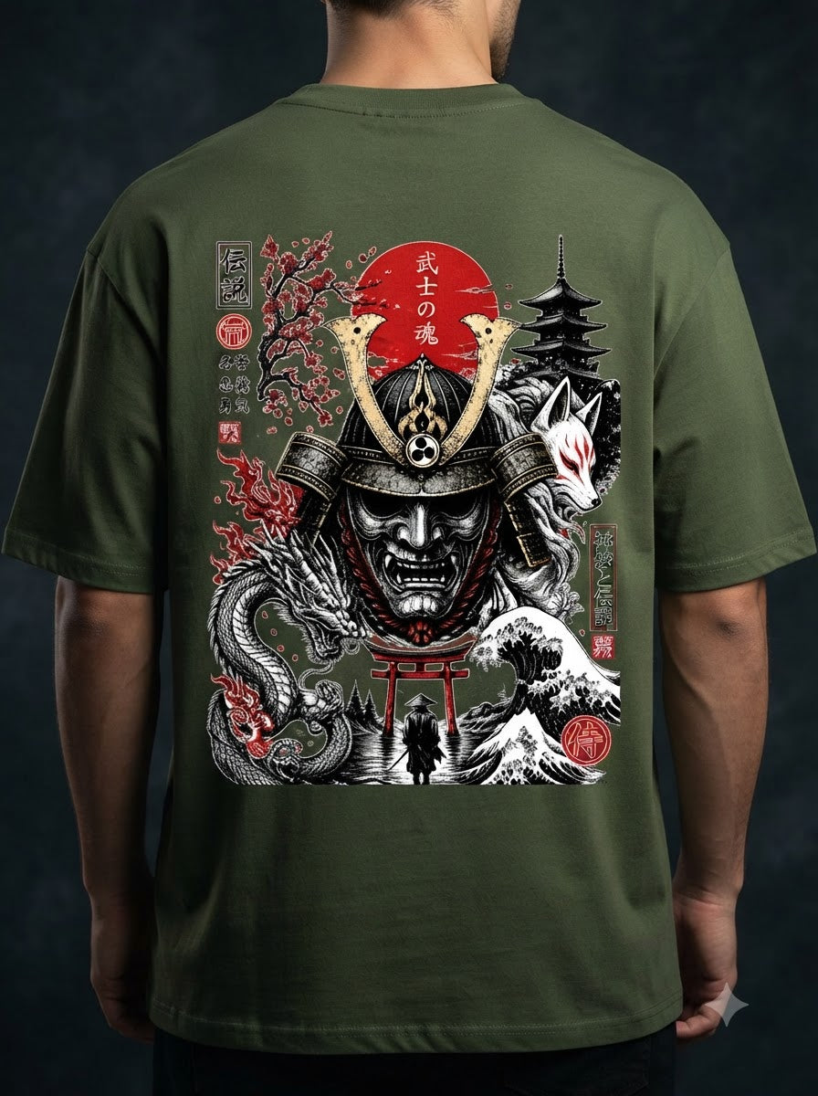"King of Curses" Anime Graphic Oversized Tee by AuraReiment