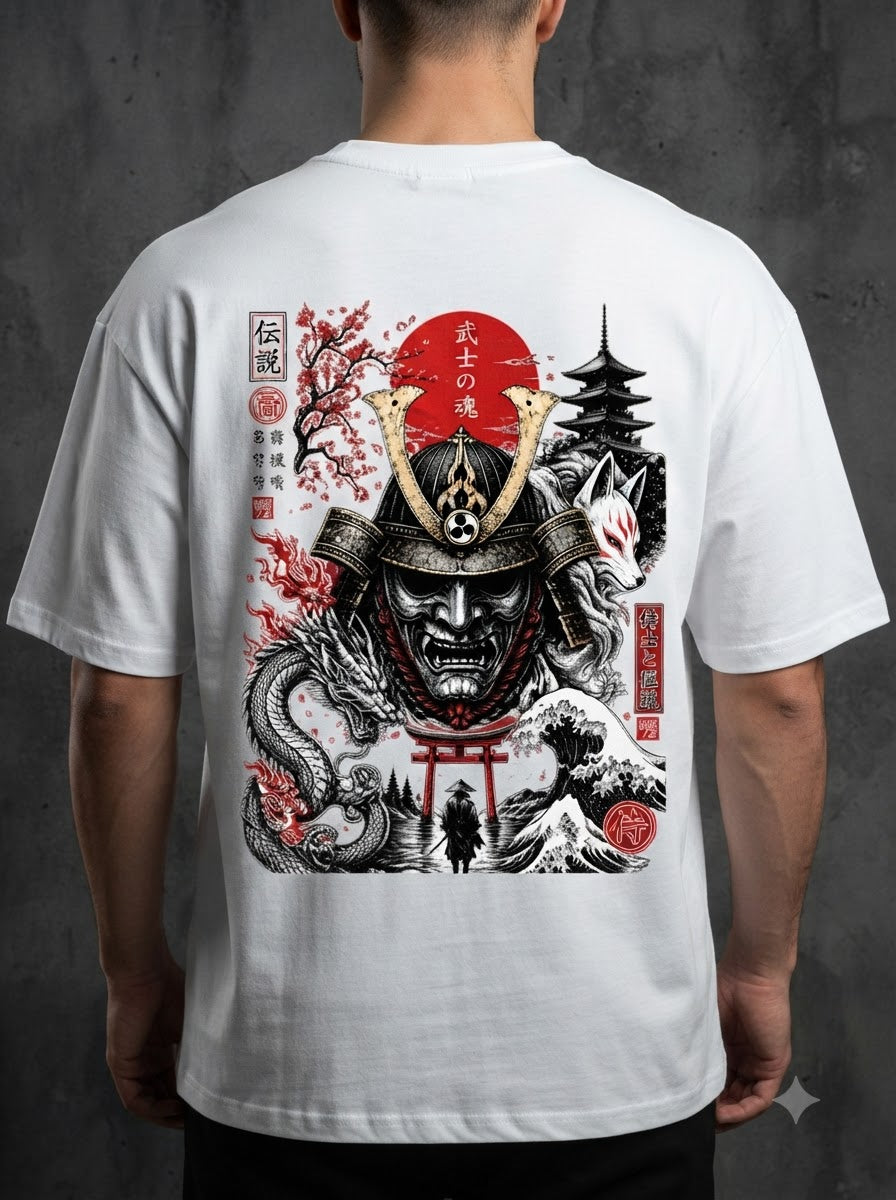 "King of Curses" Anime Graphic Oversized Tee by AuraReiment