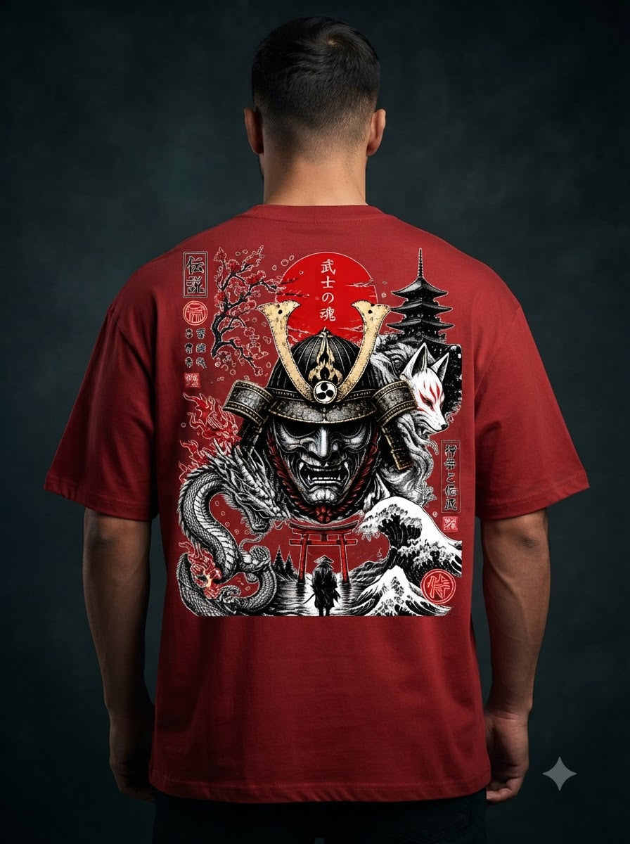 "King of Curses" Anime Graphic Oversized Tee by AuraReiment