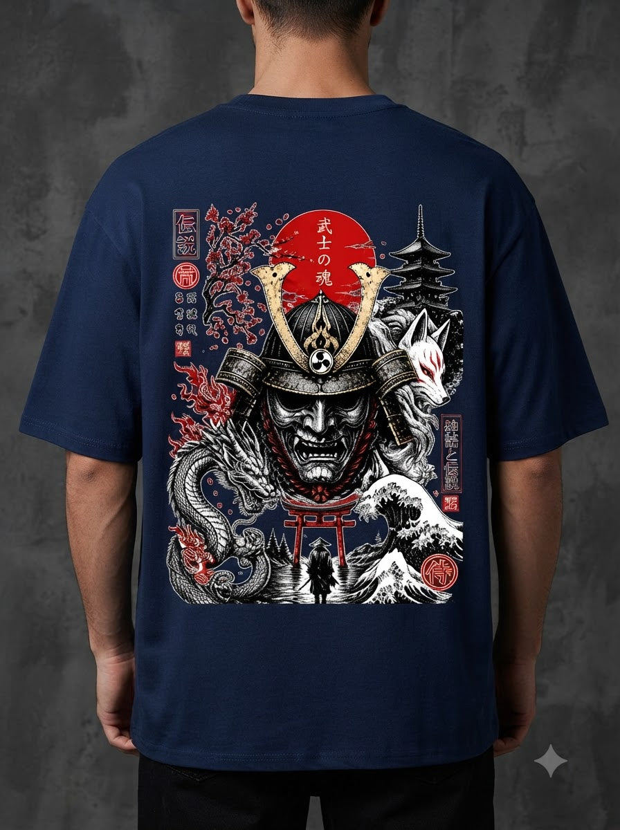 "King of Curses" Anime Graphic Oversized Tee by AuraReiment