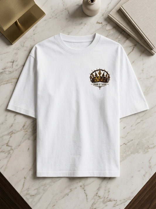 Crowned Skull Heavyweight Graphic Tee by AuraReiment