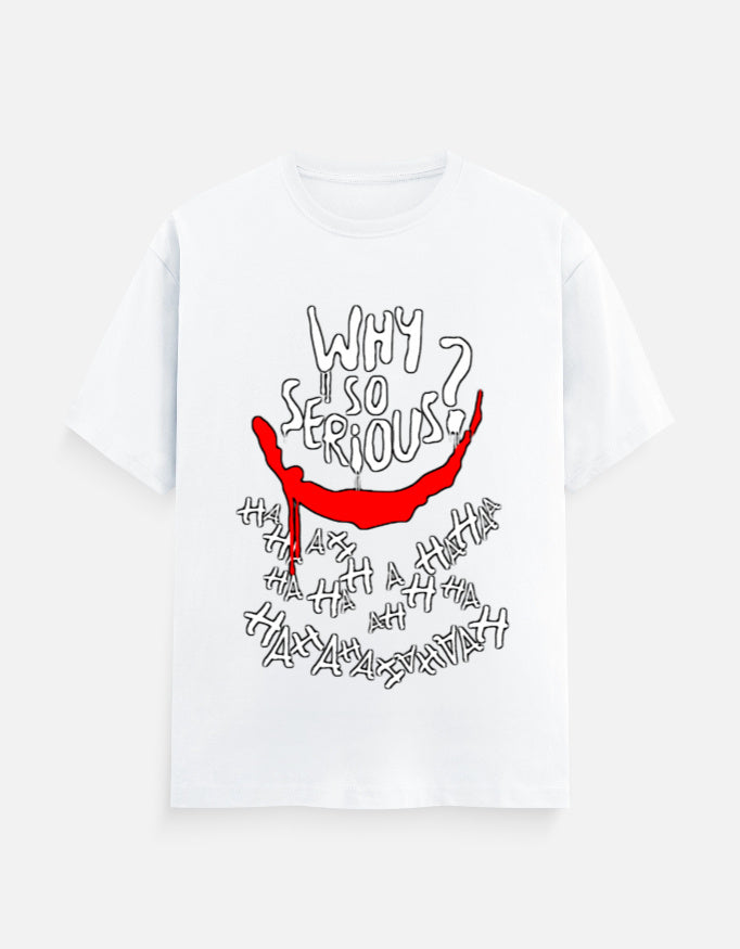 "Why So Serious?" Graphic Classic Crew Tee