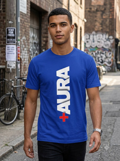 "AURA" Graphic Streetwear Unisex Crew Tee by AuraReiment