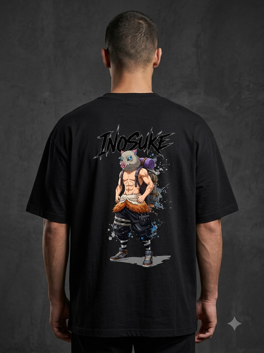 Anime Graphic Oversized Tee
