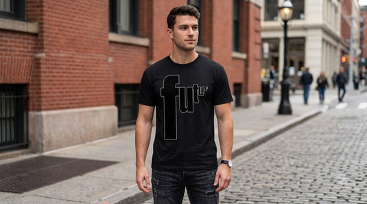 "Future" Graphic Classic Crew Tee by AuraReiment