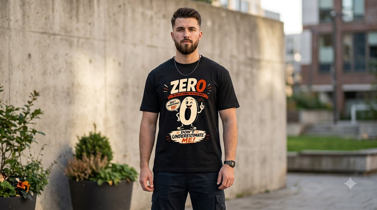 "ZERO – Don't Underestimate Me!" Graphic Classic Crew Tee by AuraReiment