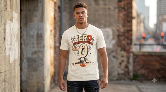 "ZERO – Don't Underestimate Me!" Graphic Classic Crew Tee by AuraReiment