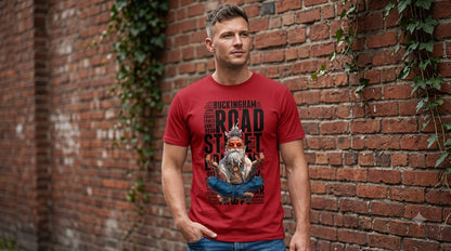 Buckingham Road Street Graphic Classic Crew Tee by AuraReiment