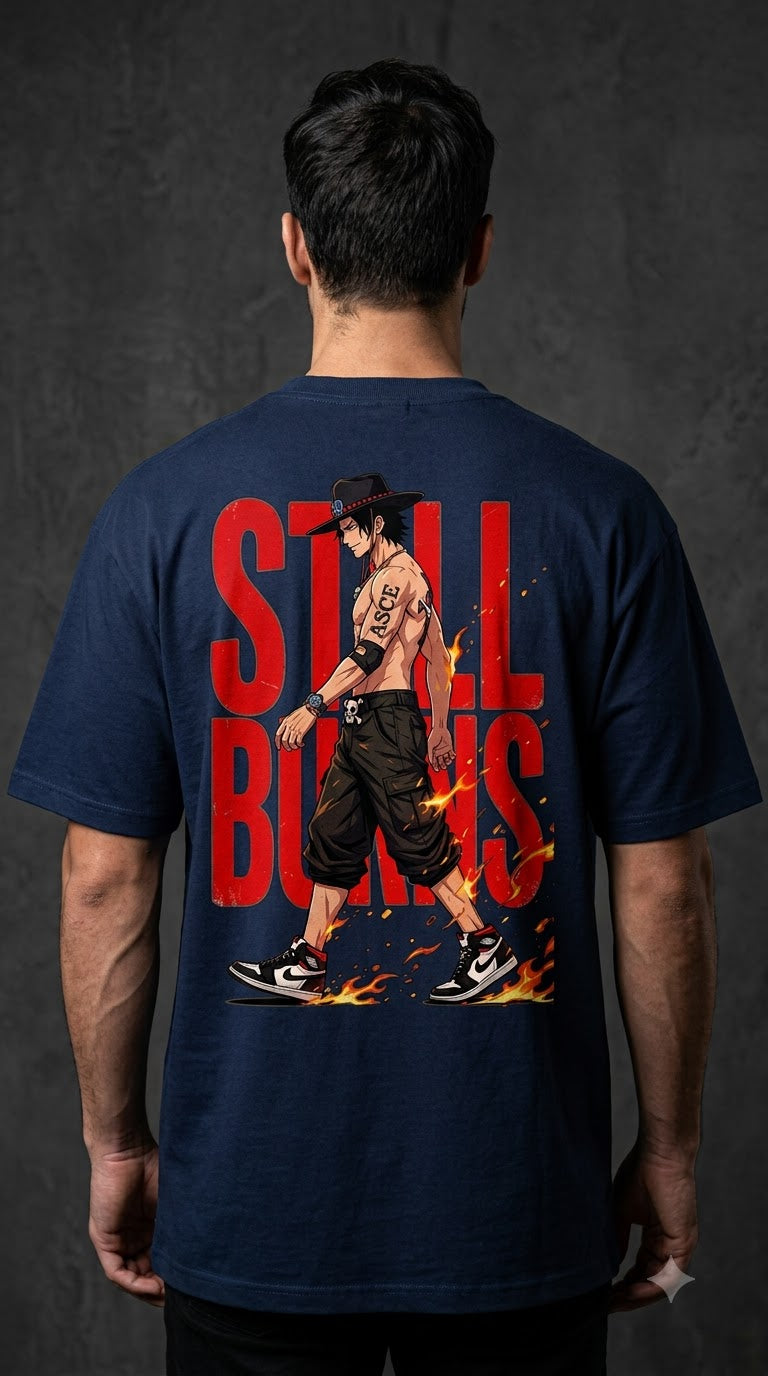 Streetwear Heavyweight Anime Graphic Oversized Tee