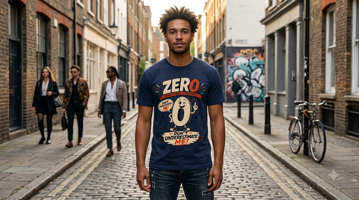 "ZERO – Don't Underestimate Me!" Graphic Classic Crew Tee by AuraReiment
