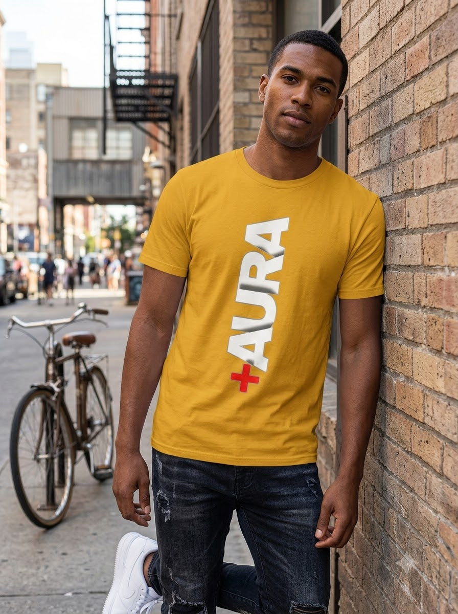 "AURA" Graphic Streetwear Unisex Crew Tee by AuraReiment