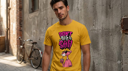The "Don't Give A Sh!t" Classic Crew Tee by AuraReiment