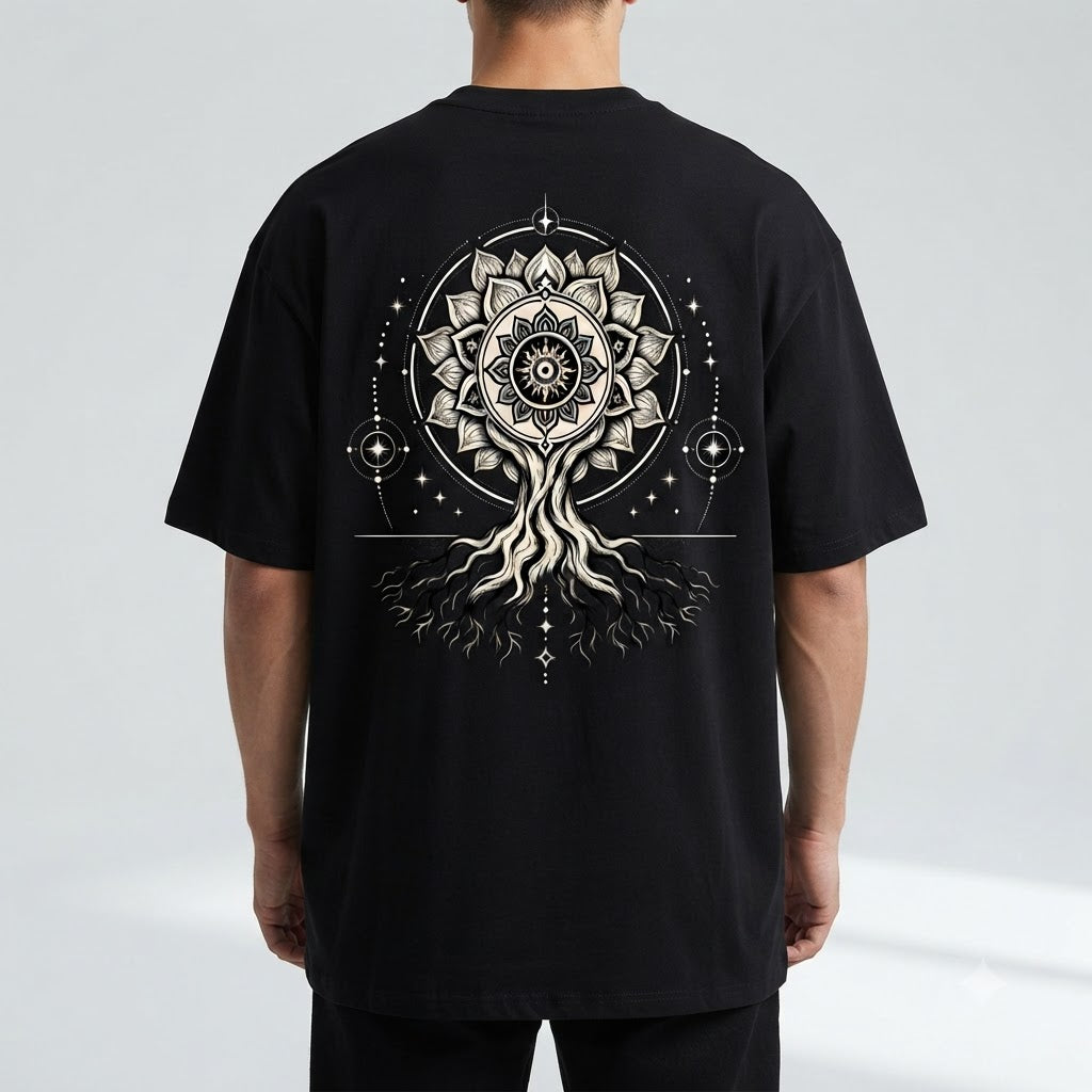 "Tree of Life" Oversized Graphic Tee