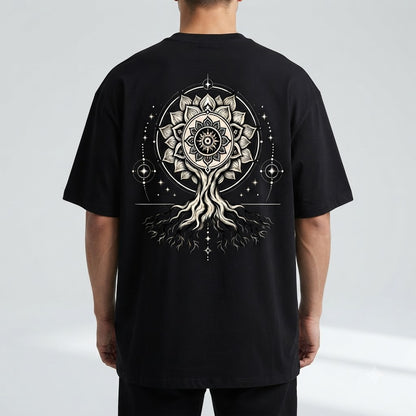 "Tree of Life" Oversized Graphic Tee by AuraReiment
