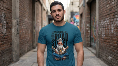Buckingham Road Street Graphic Classic Crew Tee by AuraReiment