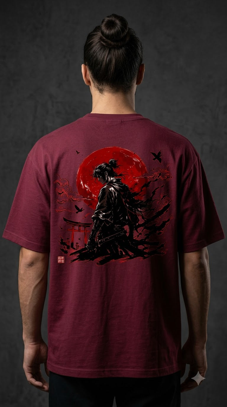 Streetwear Anime Graphic Heavyweight Tee by AuraReiment