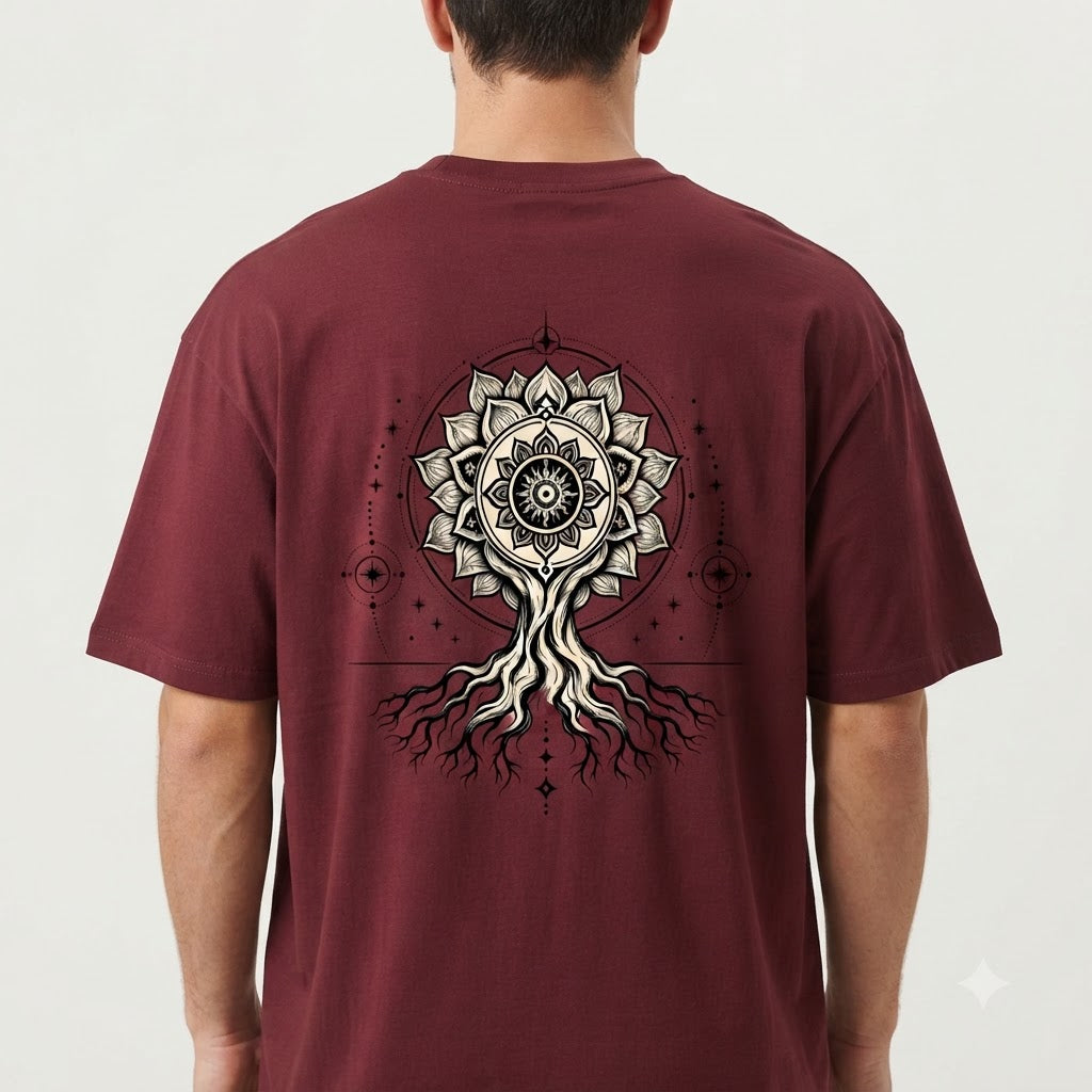 "Tree of Life" Oversized Graphic Tee