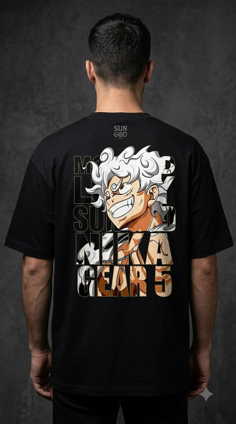 Anime Graphic Heavyweight Oversized Tee by AuraReiment