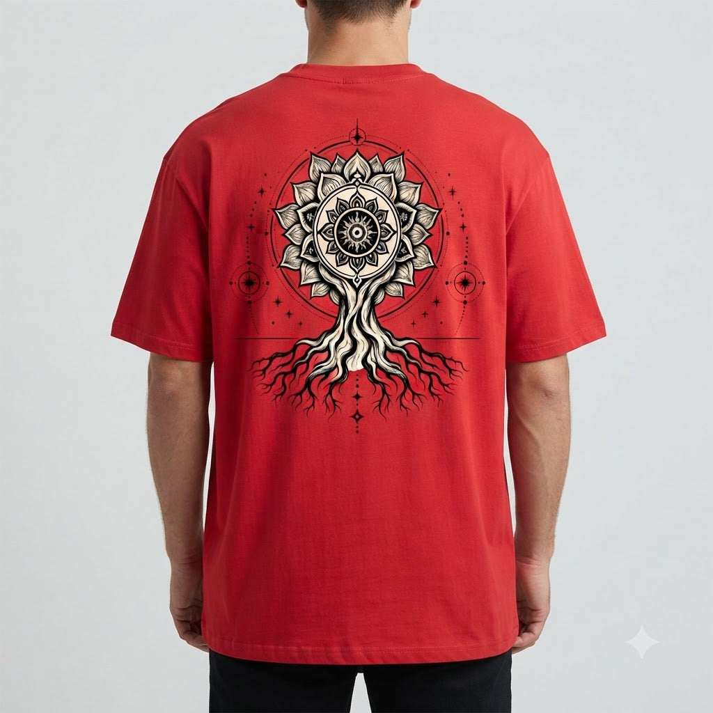 "Tree of Life" Oversized Graphic Tee