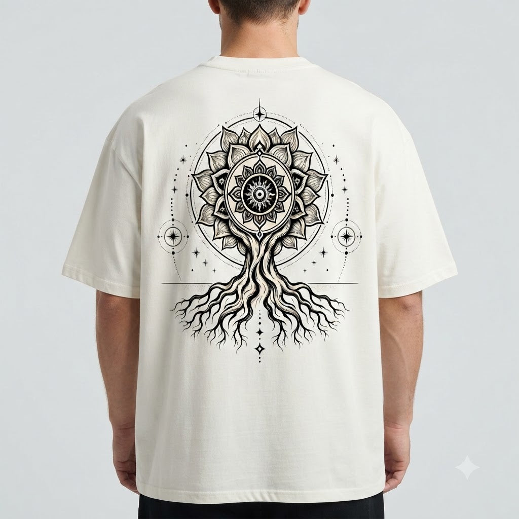 "Tree of Life" Oversized Graphic Tee