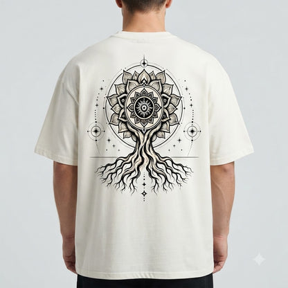 "Tree of Life" Oversized Graphic Tee by AuraReiment