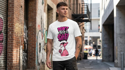 The "Don't Give A Sh!t" Classic Crew Tee by AuraReiment