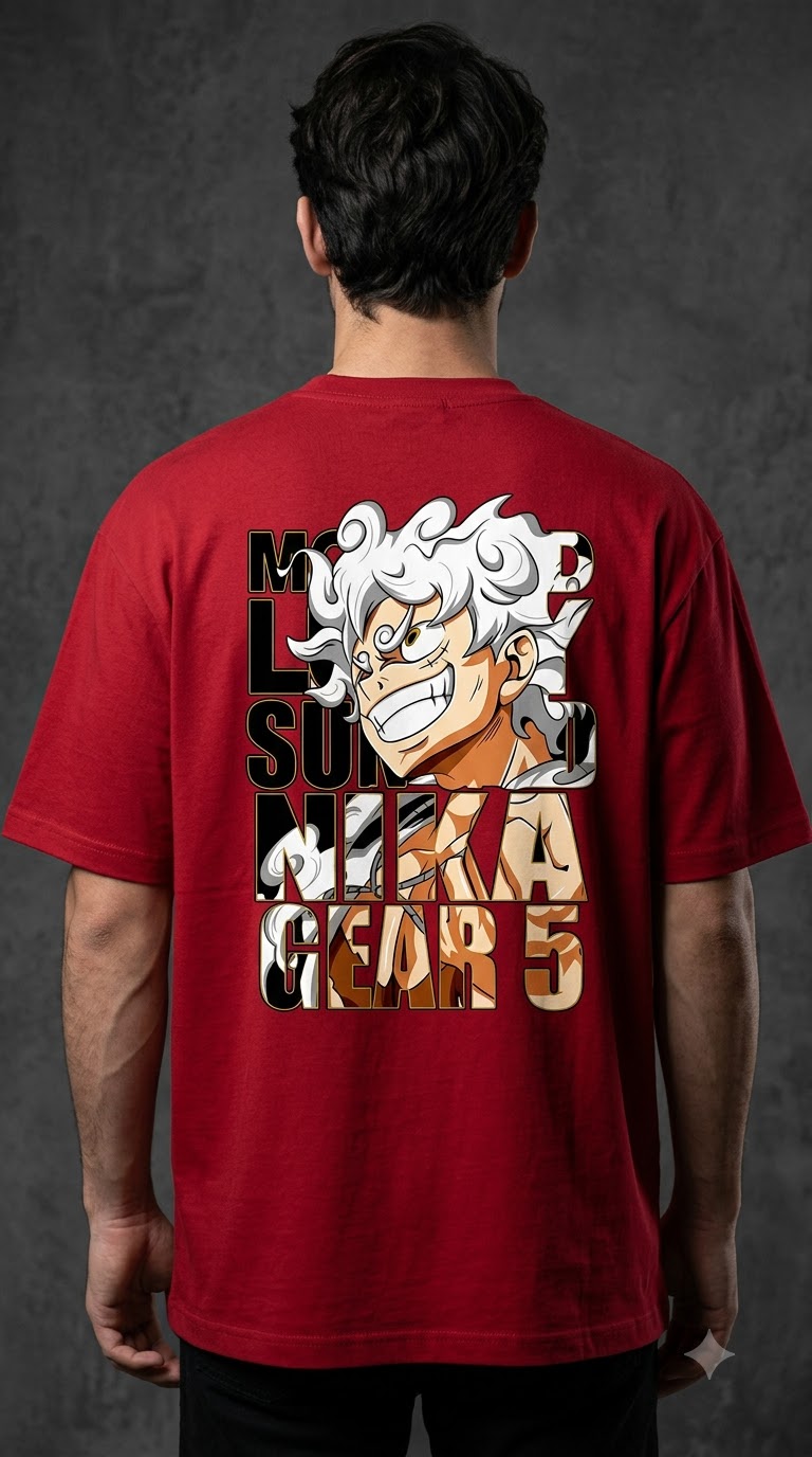 Anime Graphic Heavyweight Oversized Tee by AuraReiment