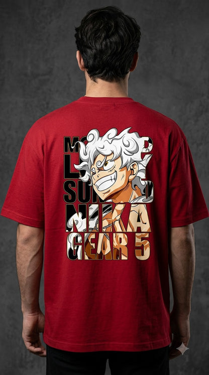 Anime Graphic Heavyweight Oversized Tee by AuraReiment