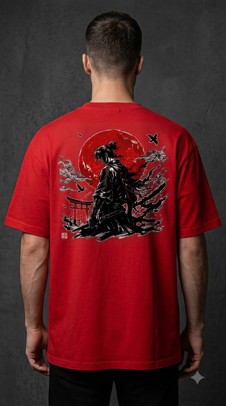 Streetwear Anime Graphic Heavyweight Tee by AuraReiment