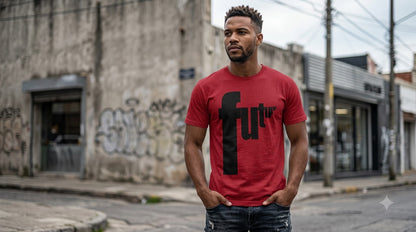 "Future" Graphic Classic Crew Tee by AuraReiment