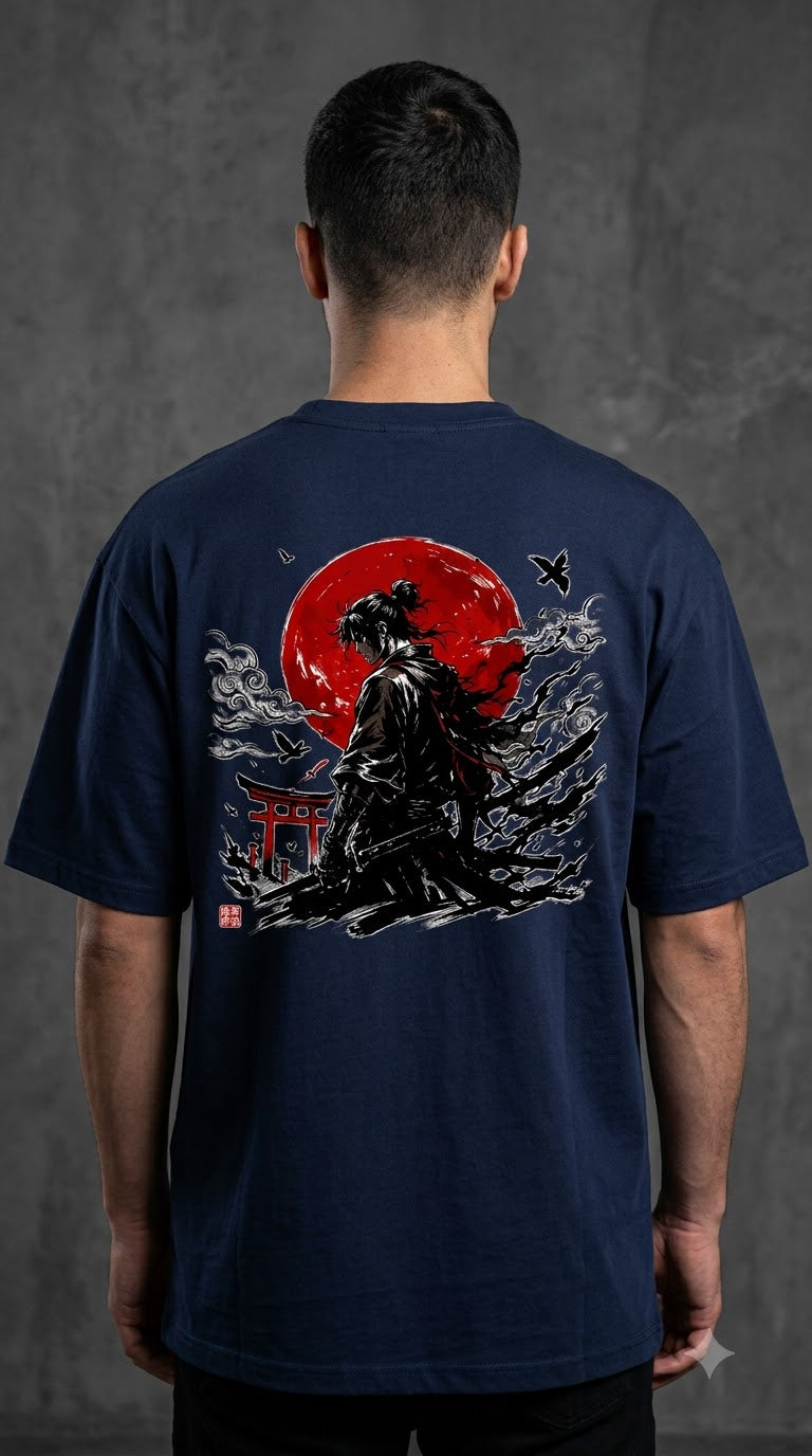 Streetwear Anime Graphic Heavyweight Tee by AuraReiment