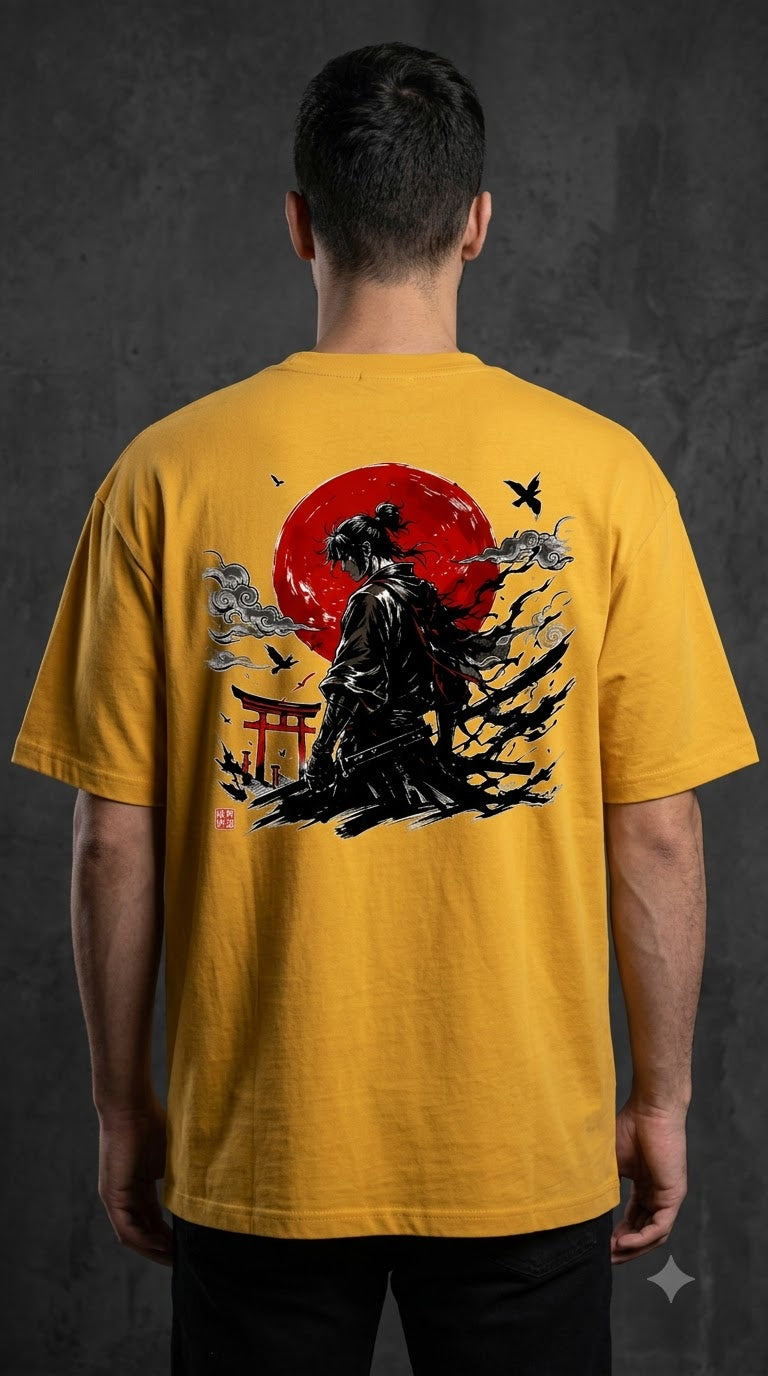 Streetwear Anime Graphic Heavyweight Tee by AuraReiment