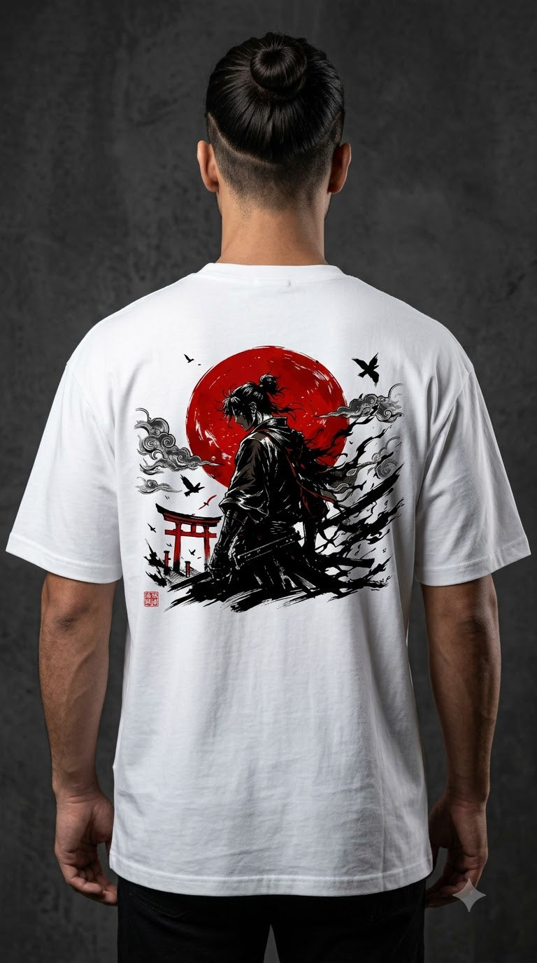 Streetwear Anime Graphic Heavyweight Tee by AuraReiment