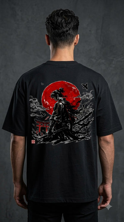 Streetwear Anime Graphic Heavyweight Tee by AuraReiment