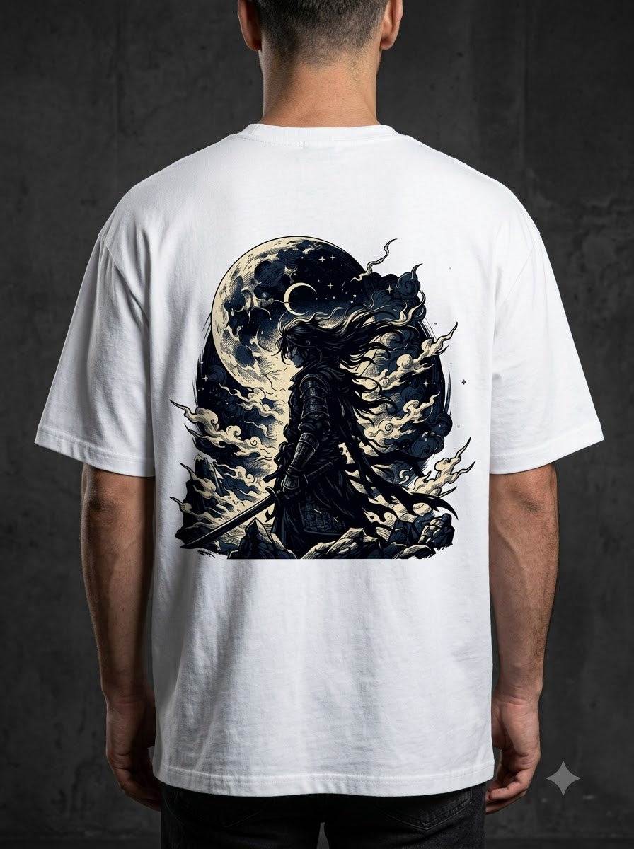 Shadow Monarch Anime Graphic Oversized Tee