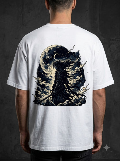 Shadow Monarch Anime Graphic Oversized Tee by AuraReiment