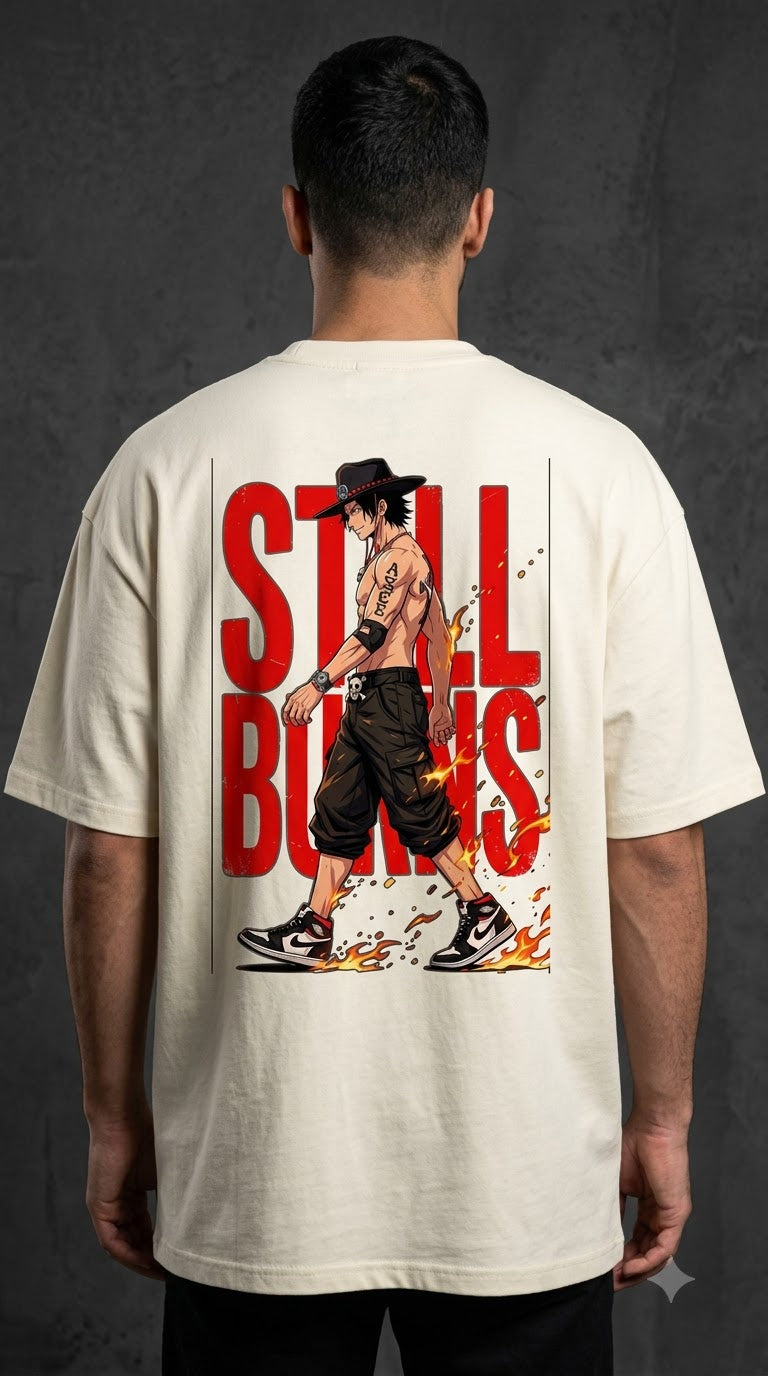 Streetwear Heavyweight Anime Graphic Oversized Tee