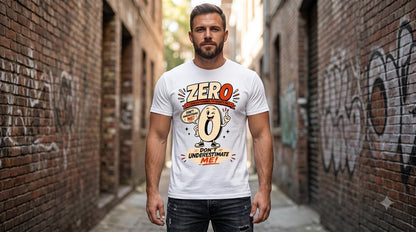 "ZERO – Don't Underestimate Me!" Graphic Classic Crew Tee by AuraReiment