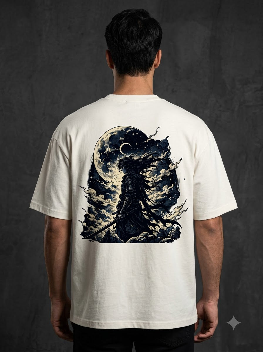 Shadow Monarch Anime Graphic Oversized Tee