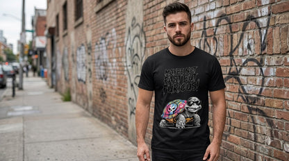 "Maybe Not Fast But Furious" Classic Crew Tee by AuraReiment