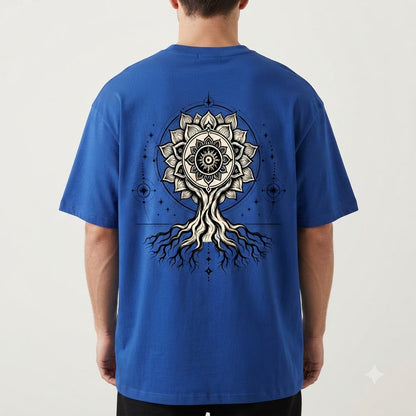 "Tree of Life" Oversized Graphic Tee by AuraReiment