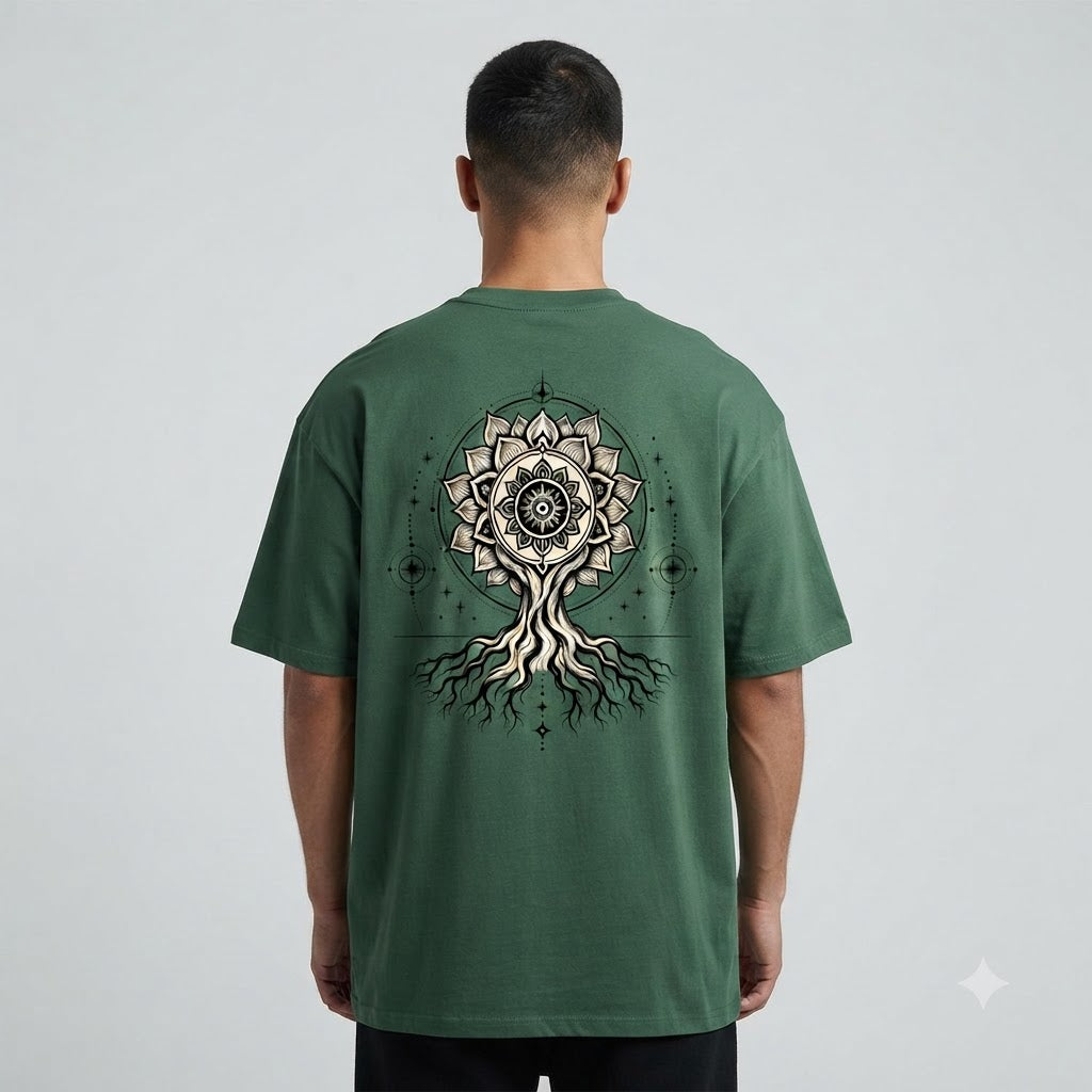 "Tree of Life" Oversized Graphic Tee