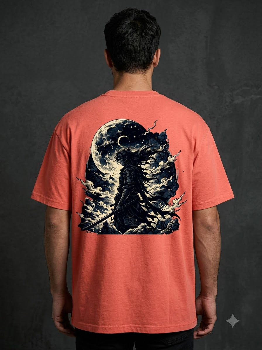 Shadow Monarch Anime Graphic Oversized Tee