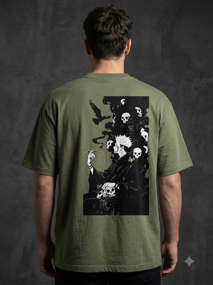 Anime Heavyweight Unisex Oversized Tee by AuraReiment