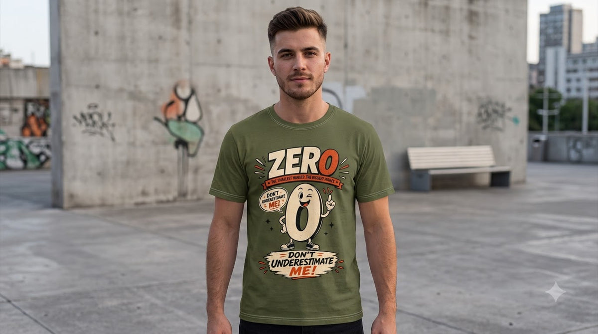 "ZERO – Don't Underestimate Me!" Graphic Classic Crew Tee by AuraReiment