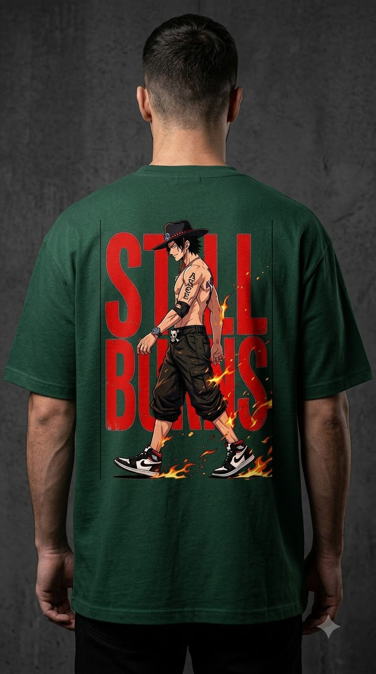 Streetwear Heavyweight Anime Graphic Oversized Tee